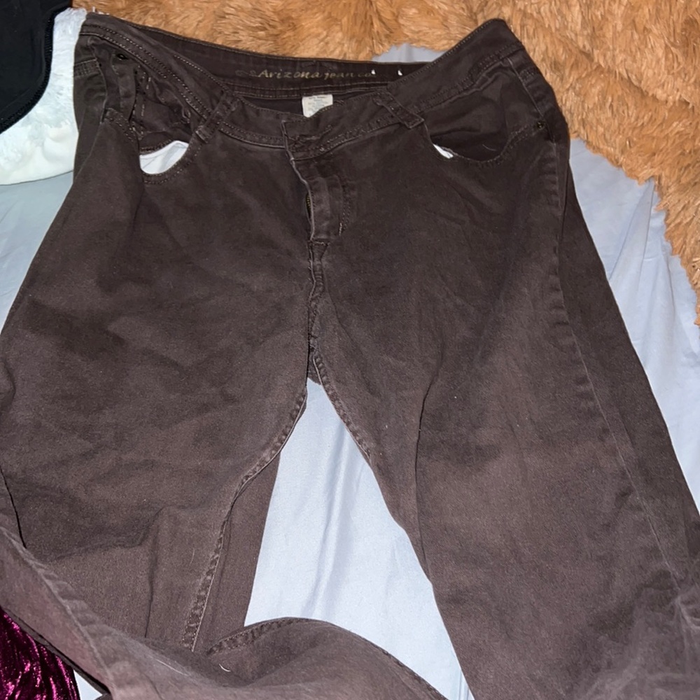 Arizona jean co brown jeans